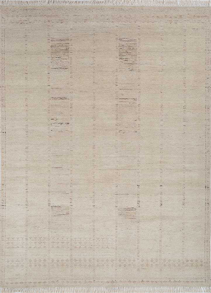 Wollteppich - 270 x 180 cm - creme