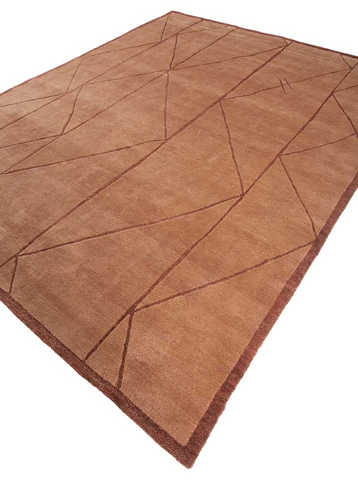 Wollteppich - 300 x 240 cm - orange
