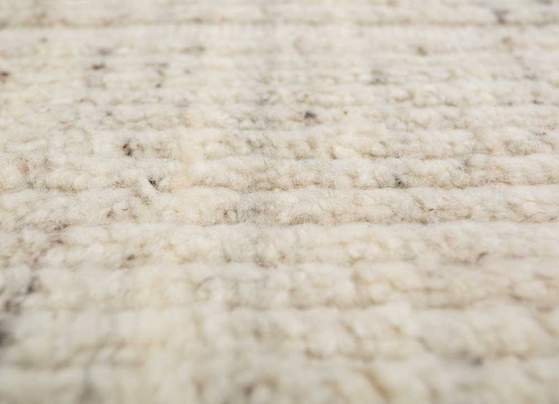 Wollteppich - 240 x 150 cm - creme