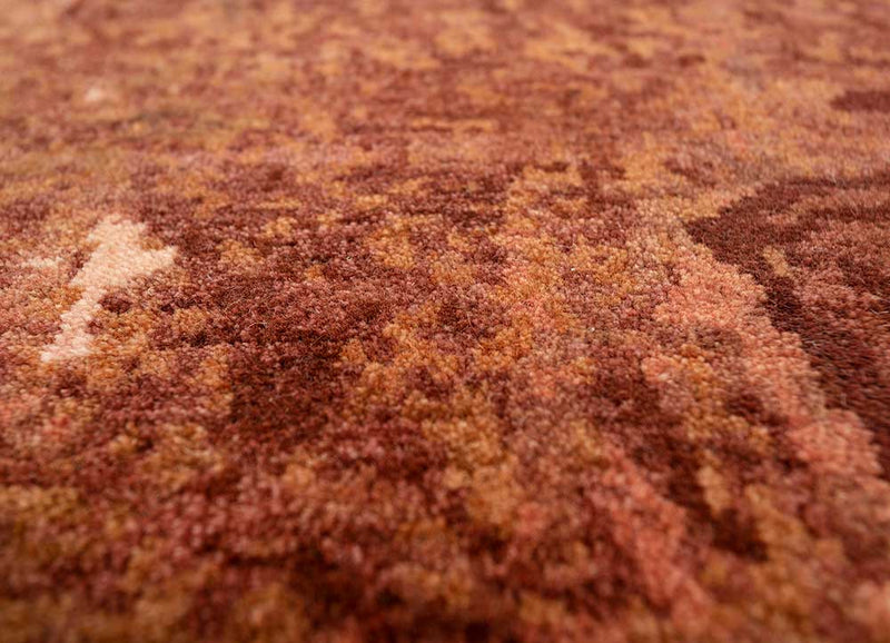Wollteppich - 240 x 150 cm - orange