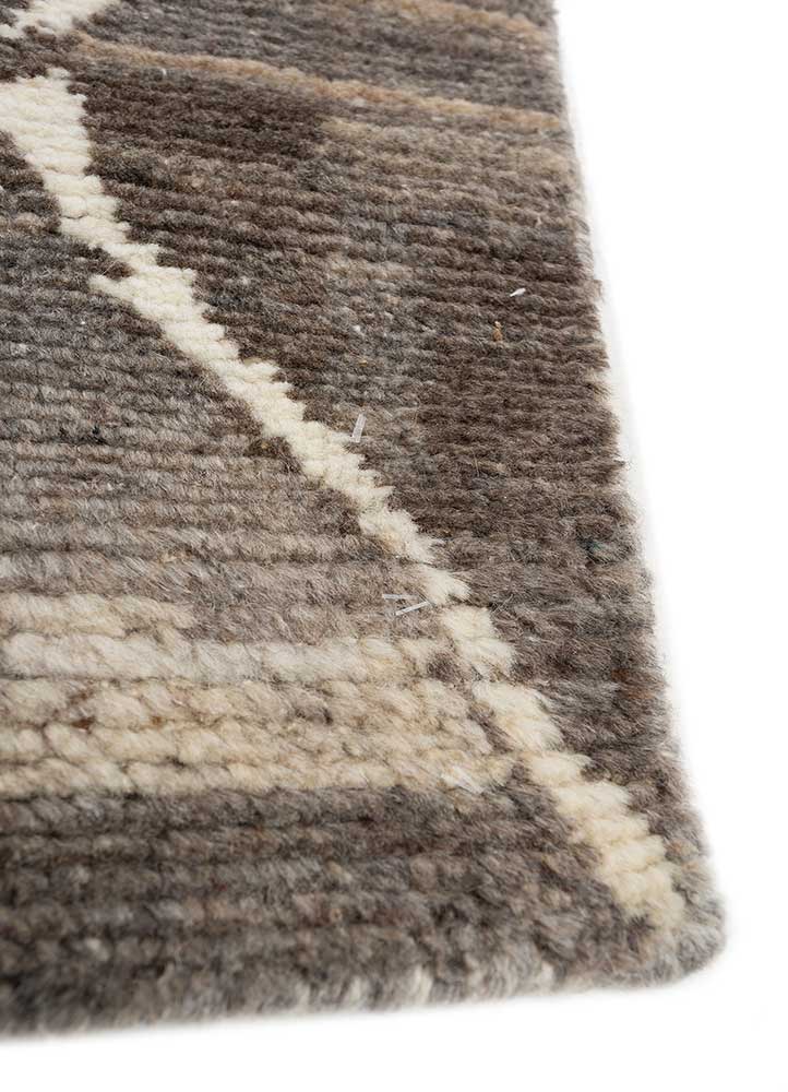 Wollteppich - 270 x 360 cm - beige