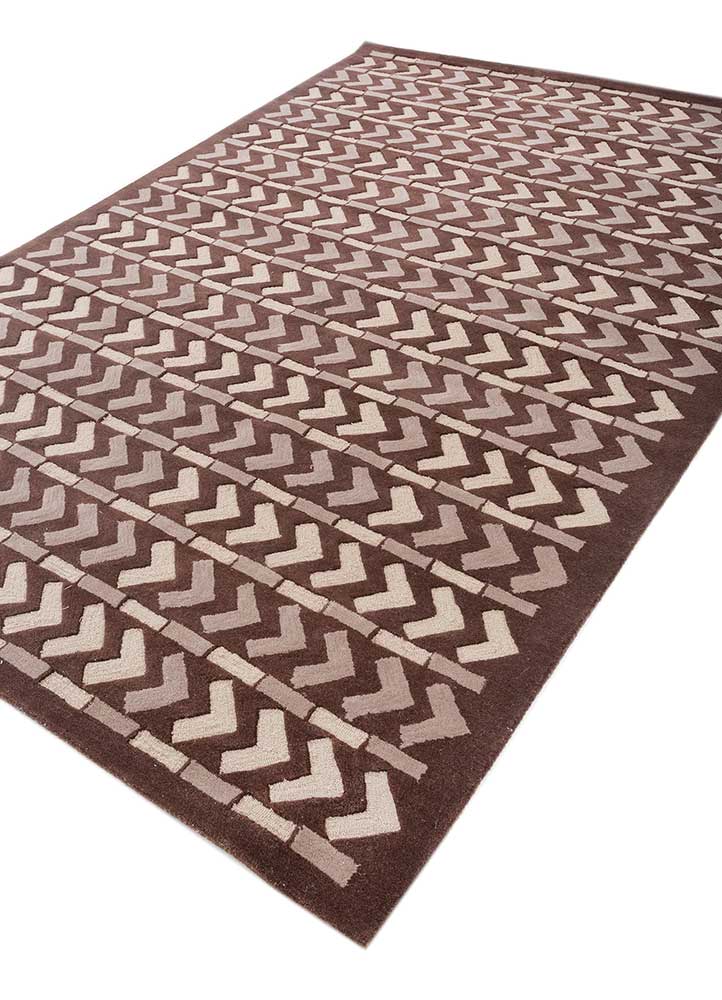 Wollteppich - 270 x 180 cm - beige