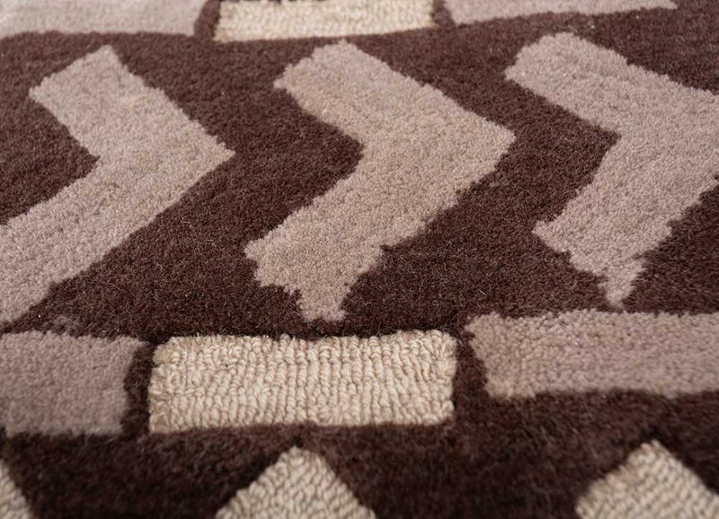 Wollteppich - 270 x 180 cm - beige