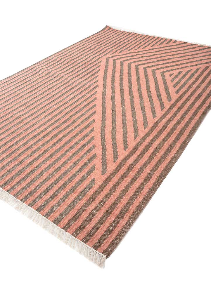 Wollteppich - 270 x 180 cm - orange