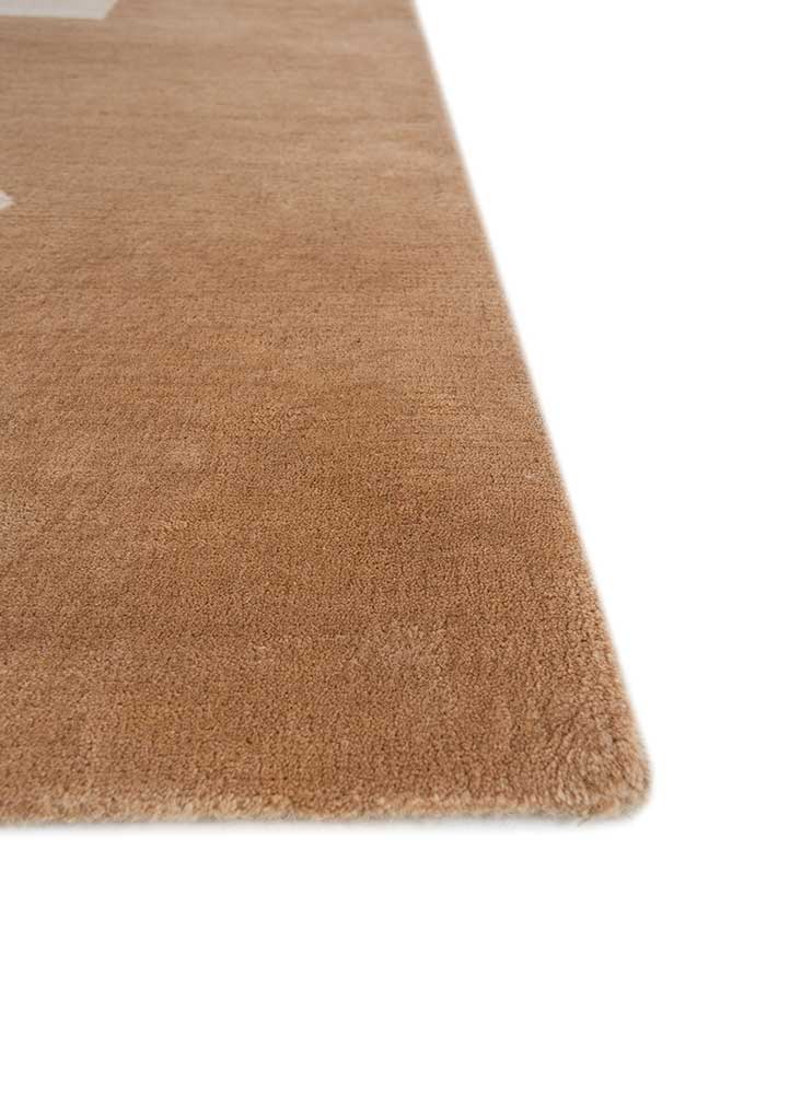 Wollteppich - 270 x 180 cm - gold