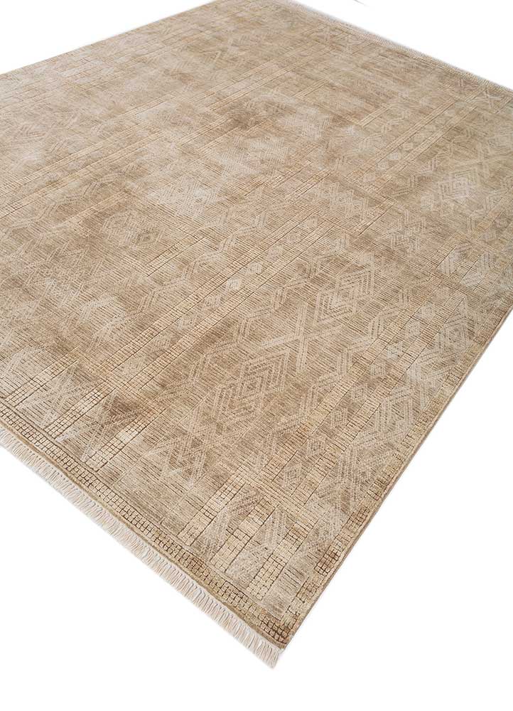 Designer Teppich - 300 x 240 cm - beige
