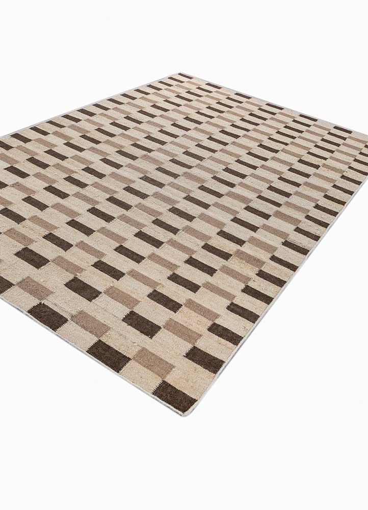 Wollteppich - 240 x 150 cm - creme