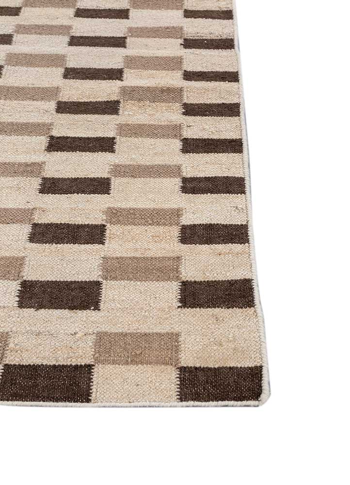Wollteppich - 240 x 150 cm - creme