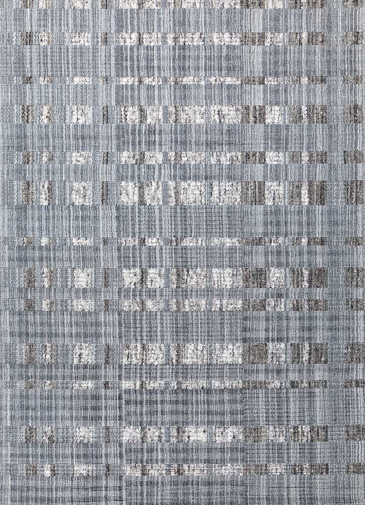 Wollteppich - 240 x 150 cm - grau