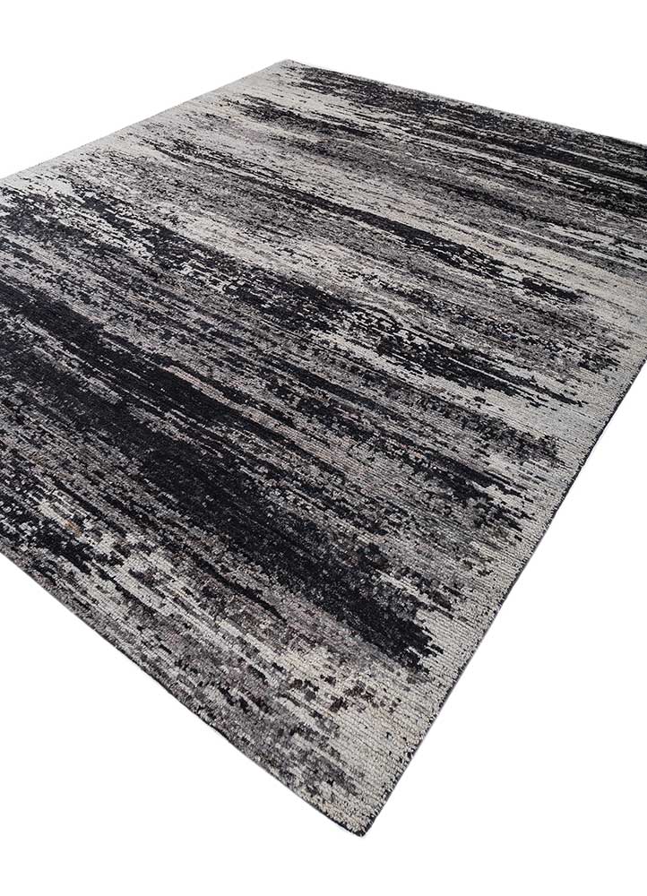 Wollteppich - 300 x 240 cm - grau