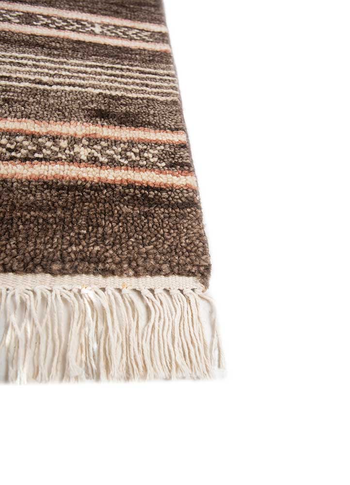 Wollteppich - 270 x 180 cm - beige