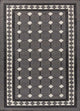 Wollteppich - 240 x 150 cm - grau