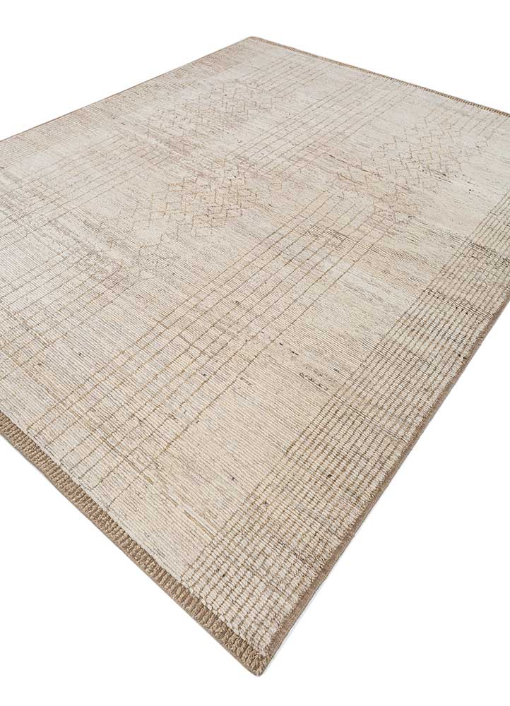Wollteppich - 300 x 240 cm - gold