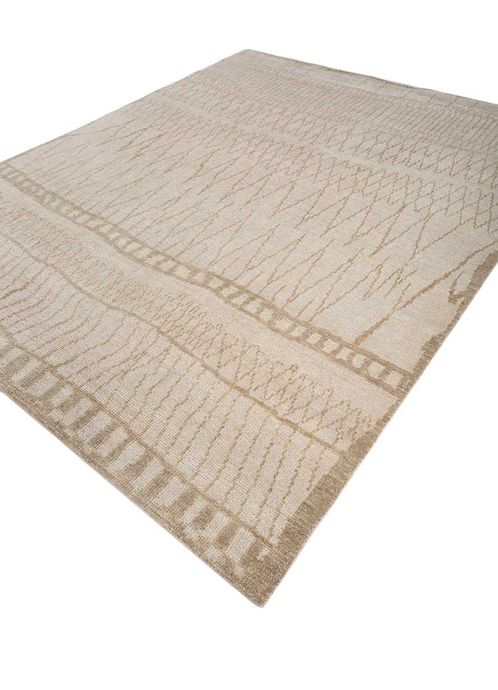 Wollteppich - 300 x 240 cm - creme