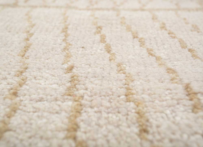 Wollteppich - 300 x 240 cm - creme