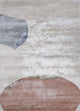 Wollteppich - 240 x 150 cm - silber