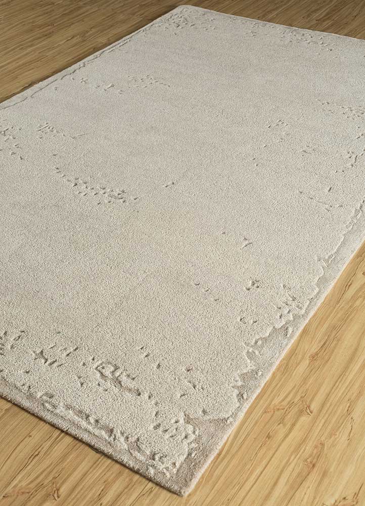 Wollteppich - 240 x 150 cm - creme