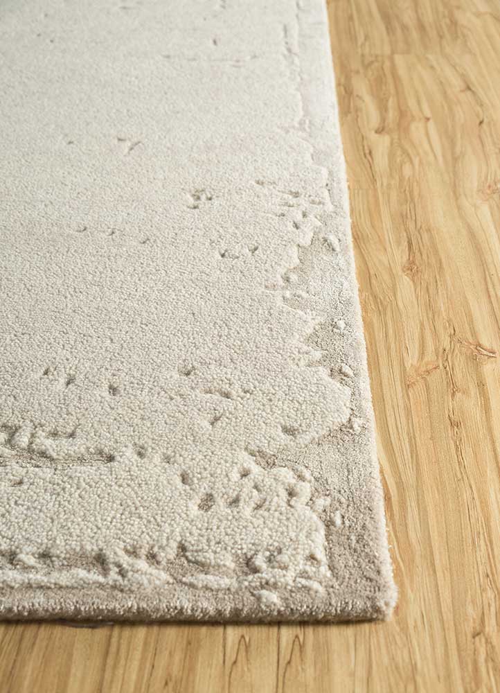 Wollteppich - 240 x 150 cm - creme