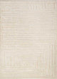 Wollteppich - 90 x 60 cm - creme
