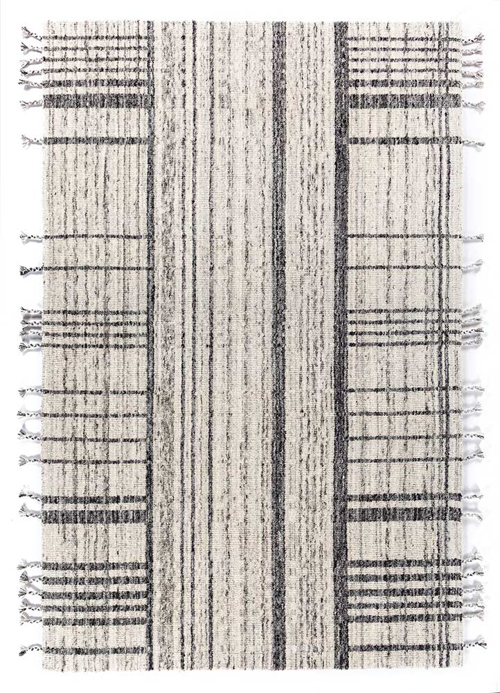 Wollteppich - 240 x 150 cm - creme