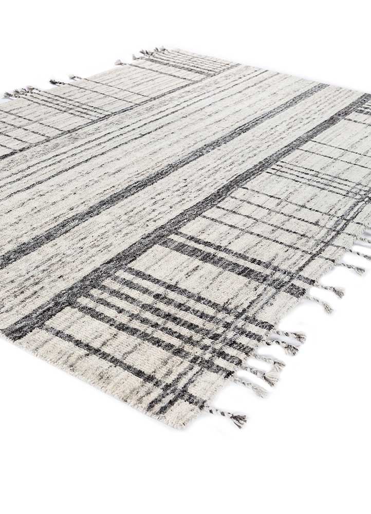 Wollteppich - 240 x 150 cm - creme