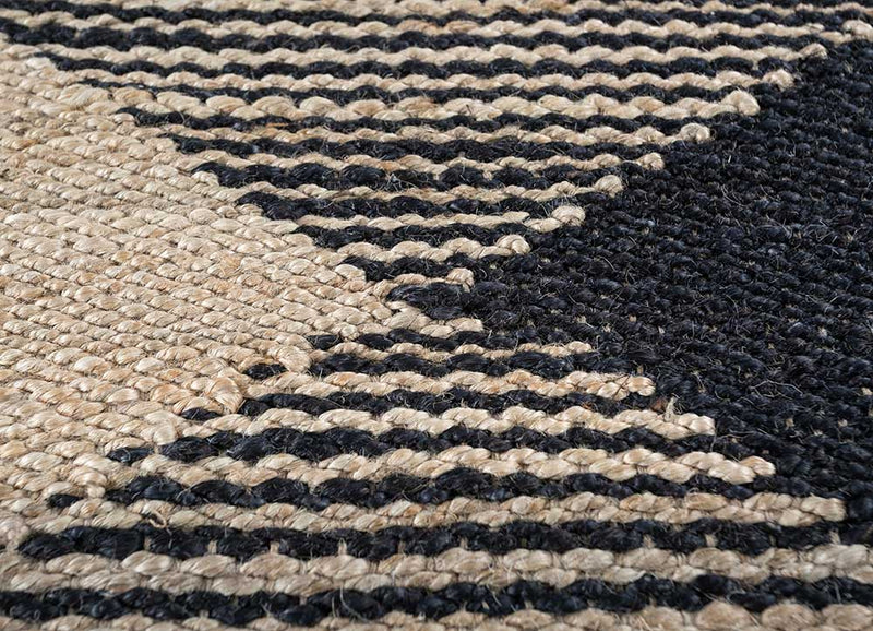 Juteteppich - 240 x 150 cm - mehrfarbig
