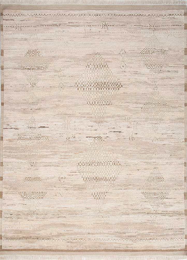 Wollteppich - 300 x 240 cm - creme