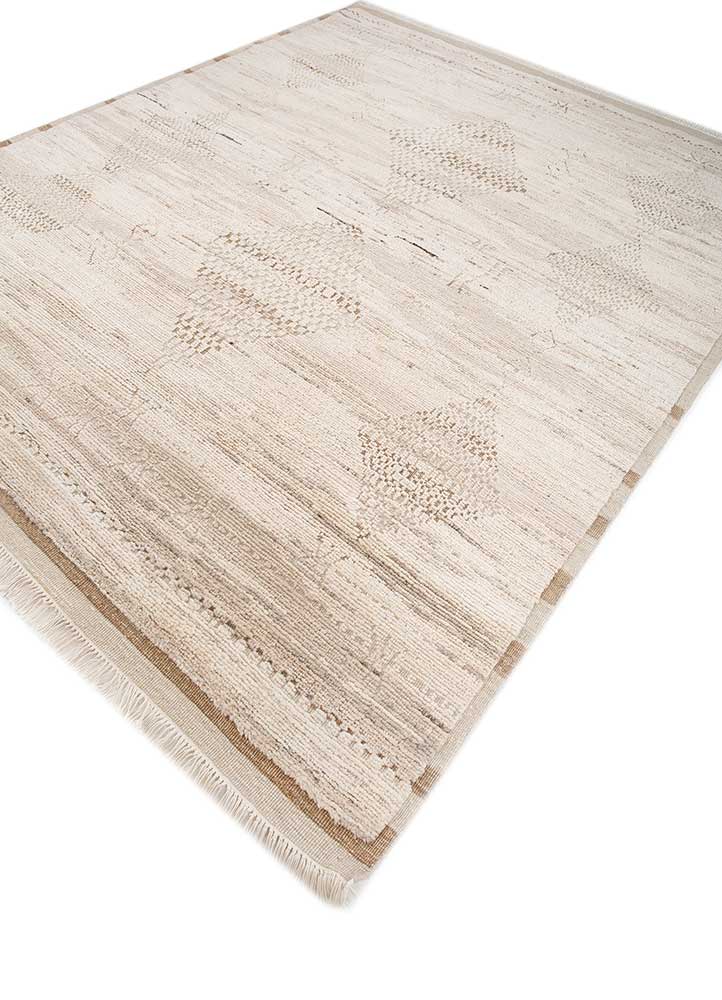Wollteppich - 300 x 240 cm - creme