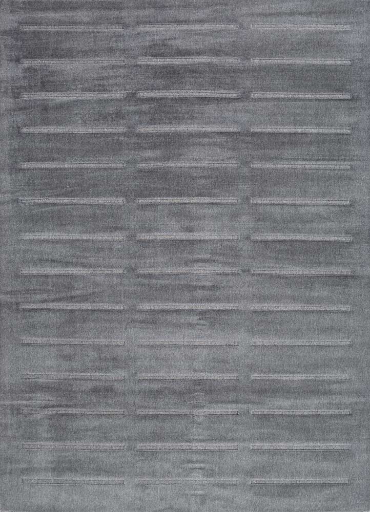Wollteppich - 270 x 180 cm - grau