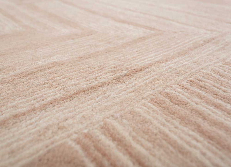 Wollteppich - 270 x 180 cm - beige