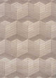 Wollteppich - 180 x 270 cm - gold