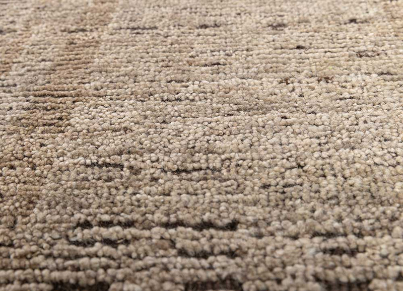 Wollteppich - 300 x 240 cm - dunkelbeige