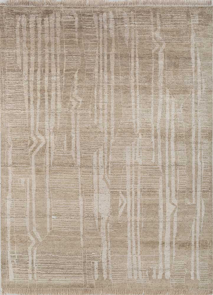 Designer Teppich - 300 x 240 cm - beige
