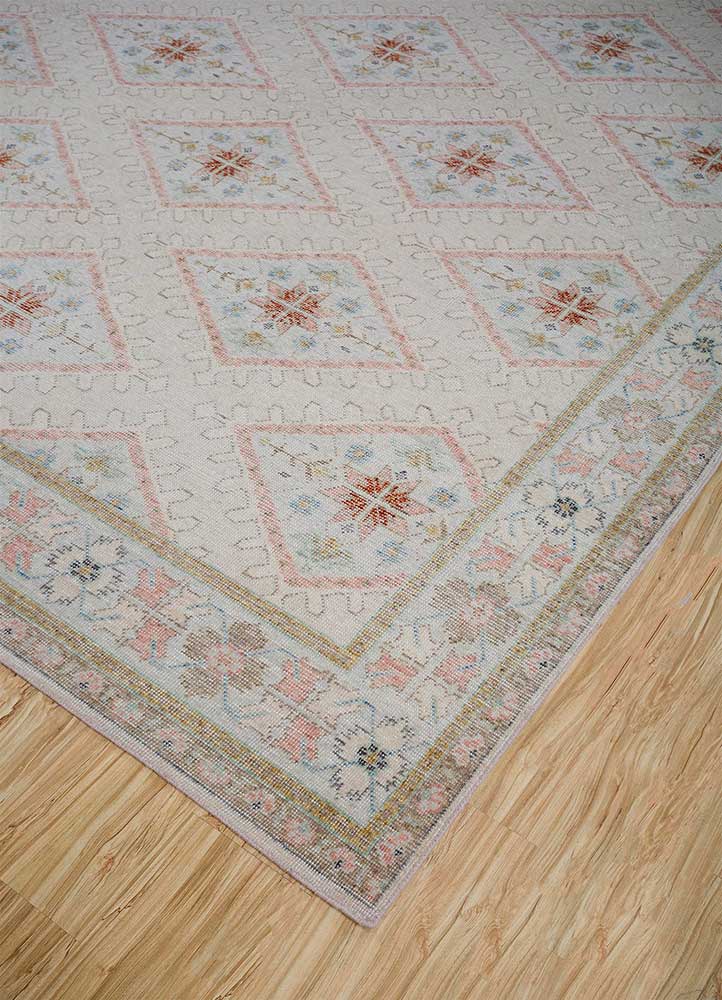 Wollteppich - 300 x 240 cm - creme