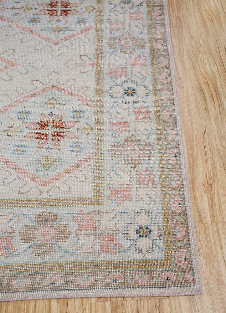 Wollteppich - 300 x 240 cm - creme