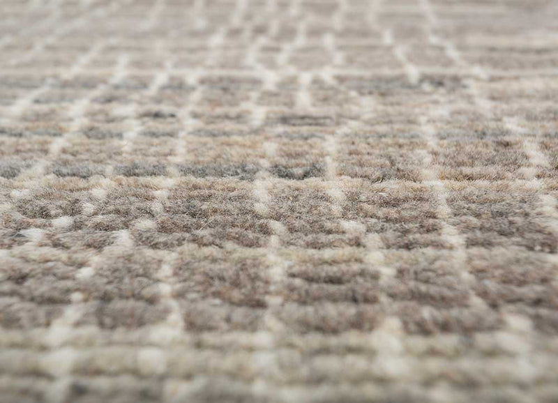 Wollteppich - 300 x 240 cm - beige