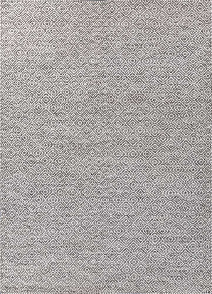 Wollteppich - 240 x 150 cm - grau