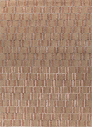 Wollteppich - 270 x 180 cm - orange