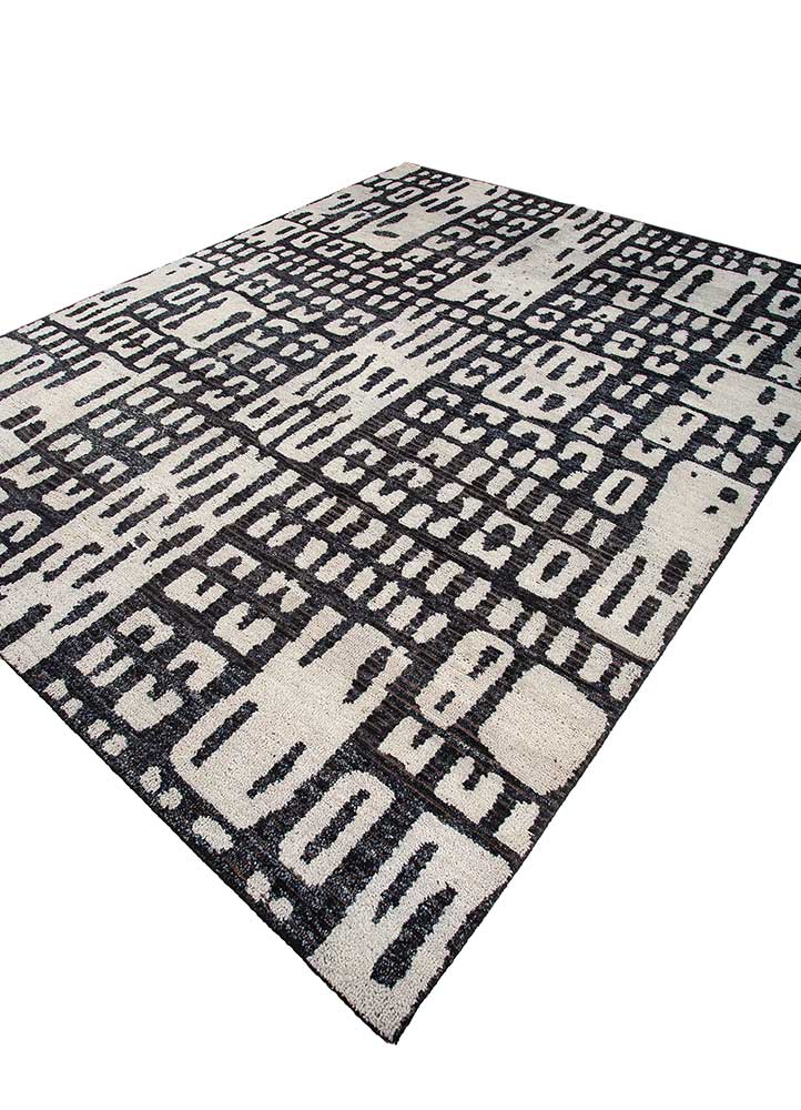 Wollteppich - 300 x 240 cm - grau
