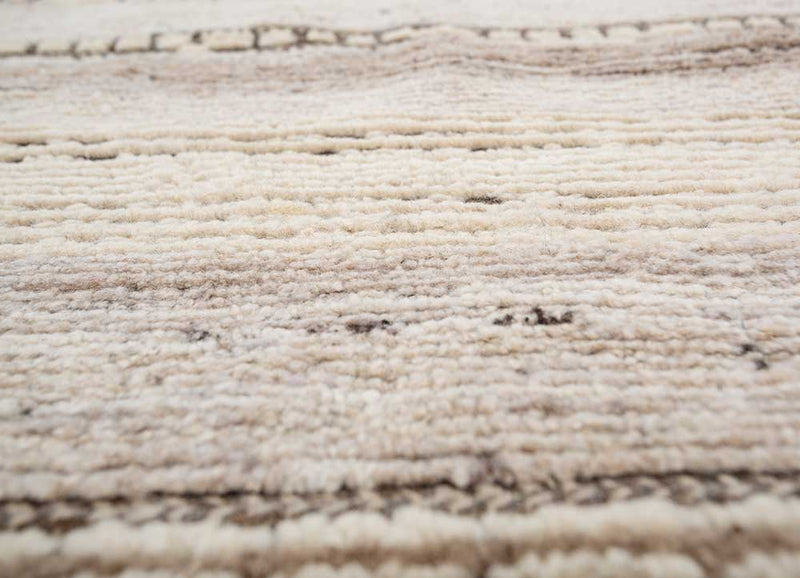 Läufer Woll - 240 x 75 cm - creme