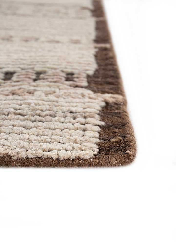 Läufer Woll - 240 x 75 cm - creme