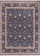 Wollteppich - 300 x 240 cm - blau