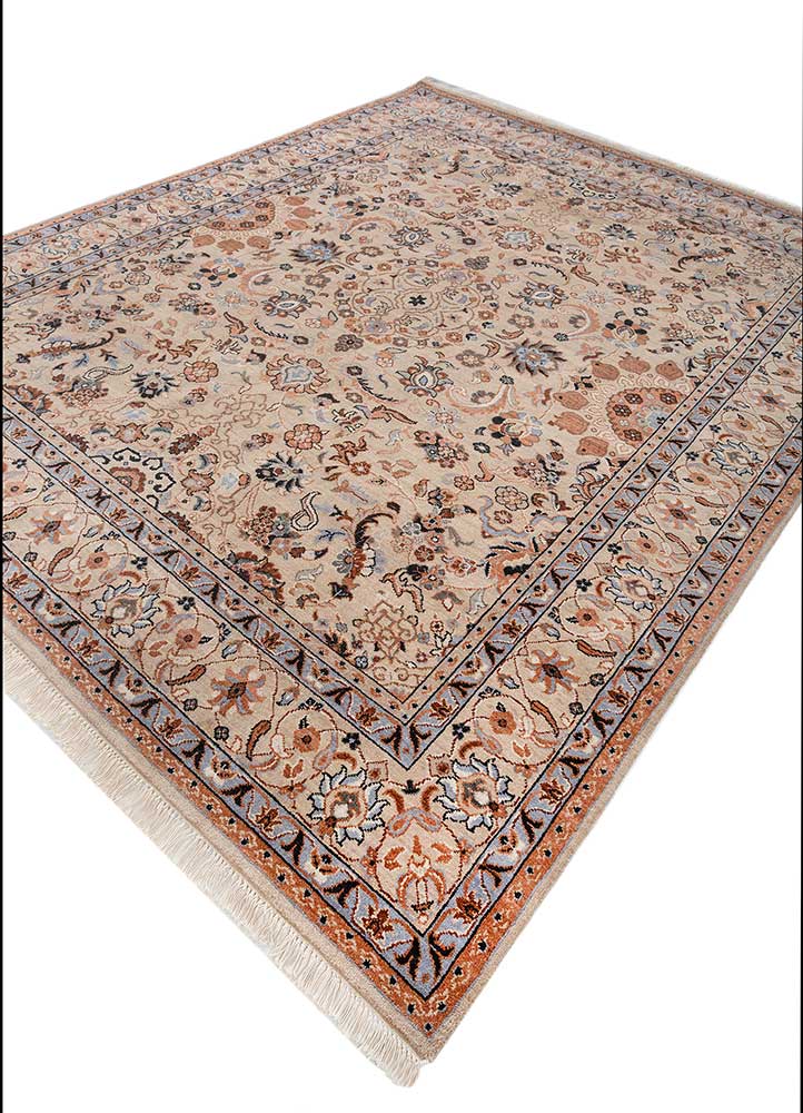 Wollteppich - 300 x 240 cm - beige