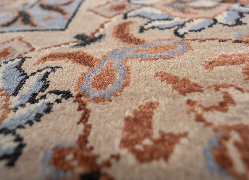Wollteppich - 300 x 240 cm - beige