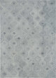 Wollteppich - 240 x 150 cm - hellgrau