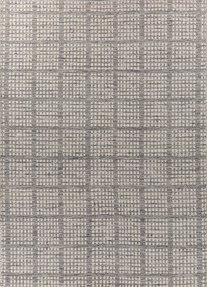 Wollteppich - 270 x 180 cm - grau