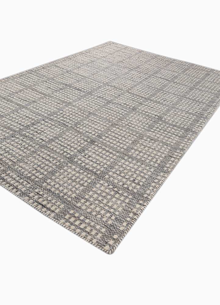 Wollteppich - 270 x 180 cm - grau
