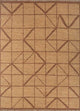 Juteteppich - 300 x 240 cm - dunkelbeige