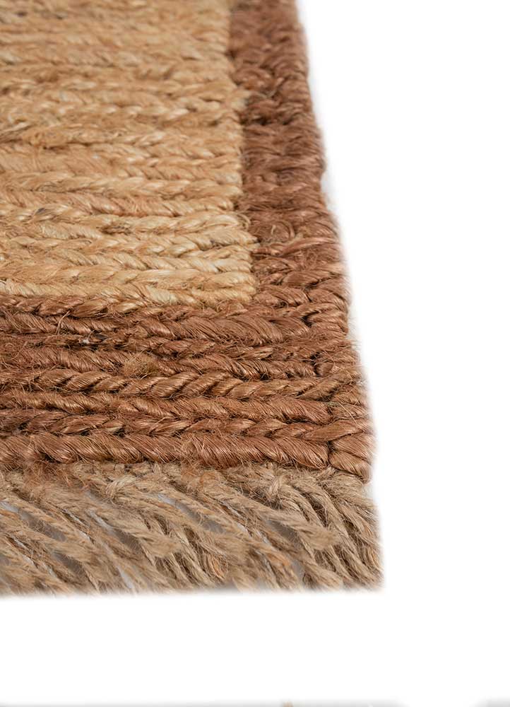 Juteteppich - 300 x 240 cm - dunkelbeige