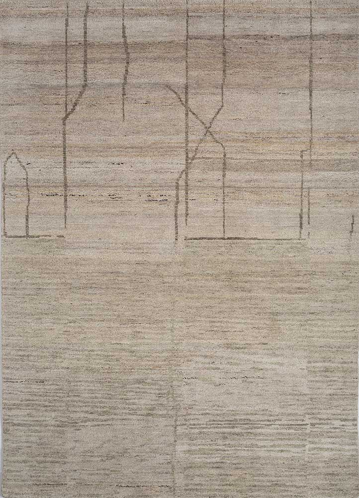 Wollteppich - 270 x 180 cm - creme